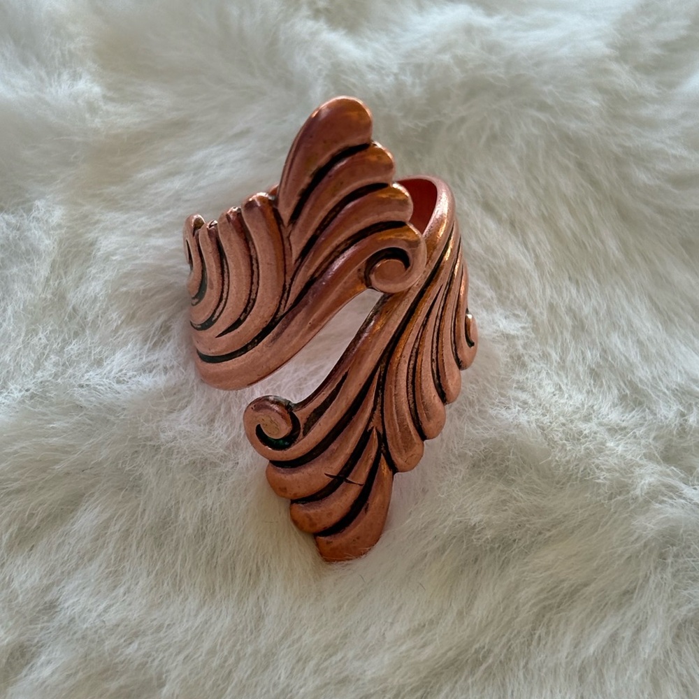 Vintage Solid Copper Wrap Ring – Southwestern Pacific Jewelry Co.